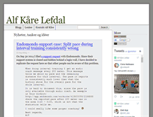 Tablet Screenshot of lefdal.cc